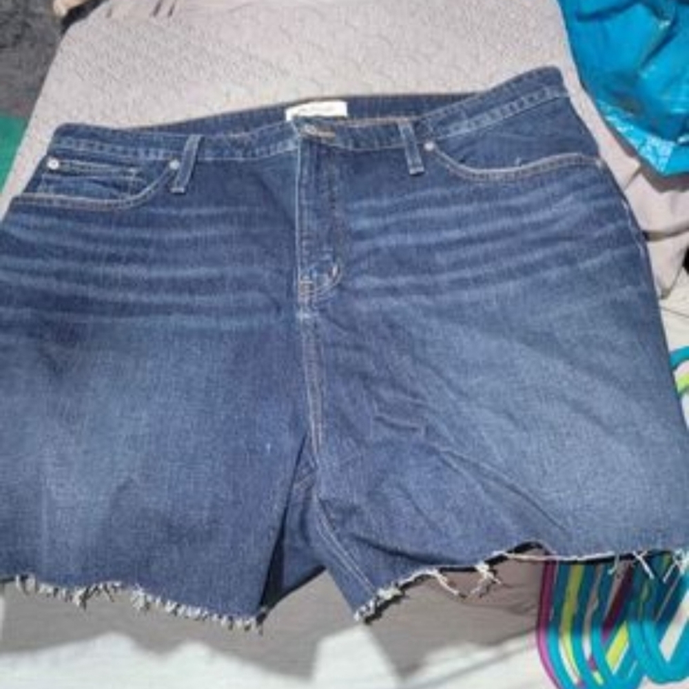 Madewell high rise shorts
